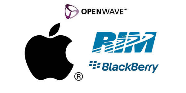 Openwave تقاضي Apple و RIM بسبب إستخدام الإنترنت علي الهواتف المحمولة