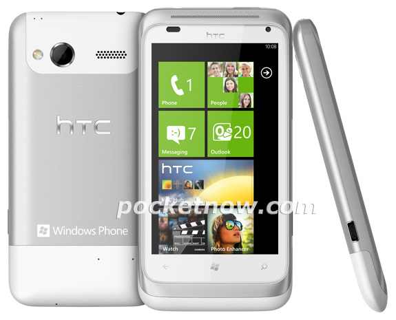 صورة أوليه للهاتف HTC Omega المزود بنظام ويندوز فون 7 [مواصفات]