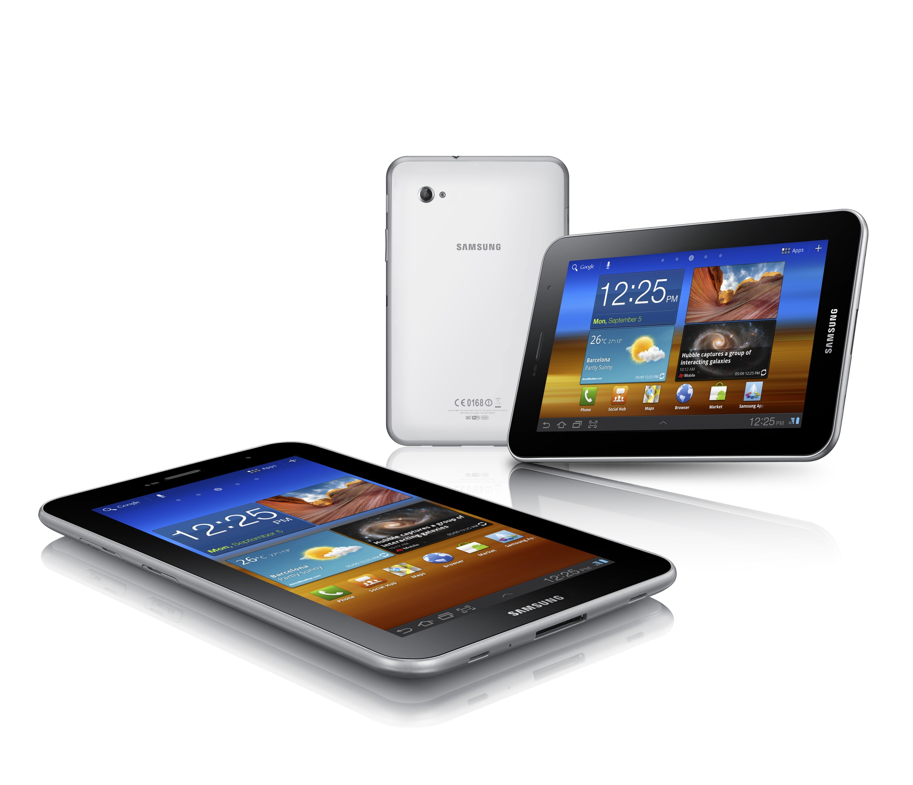 سامسونج تكشف عن الجهاز اللوحي Galaxy Tab 7.0 Plus بنظام قرص العسل ومعالج 1.2 جيجاهيرتز ثنائي النواه