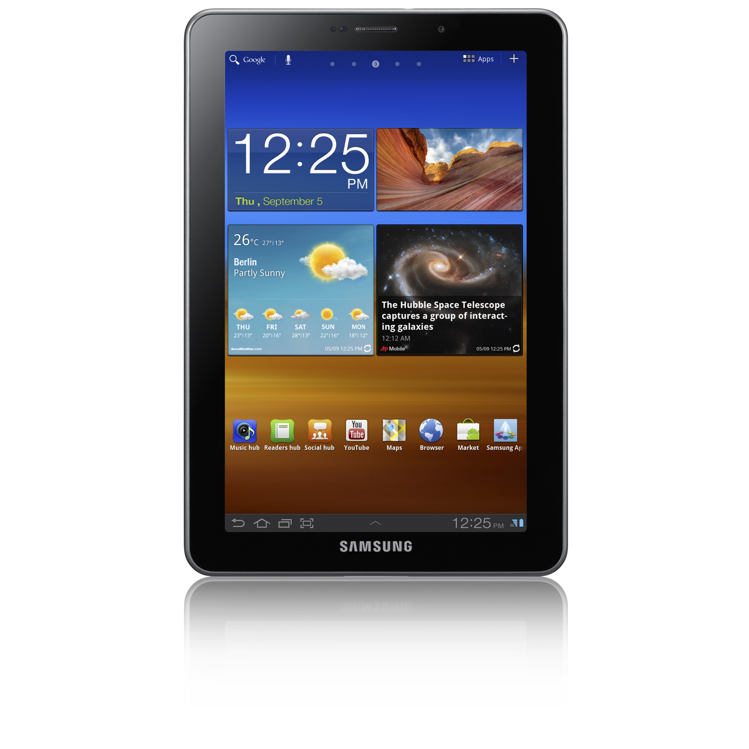 سامسونج تكشف عن الجهاز اللوحي Galaxy Tab 7.7