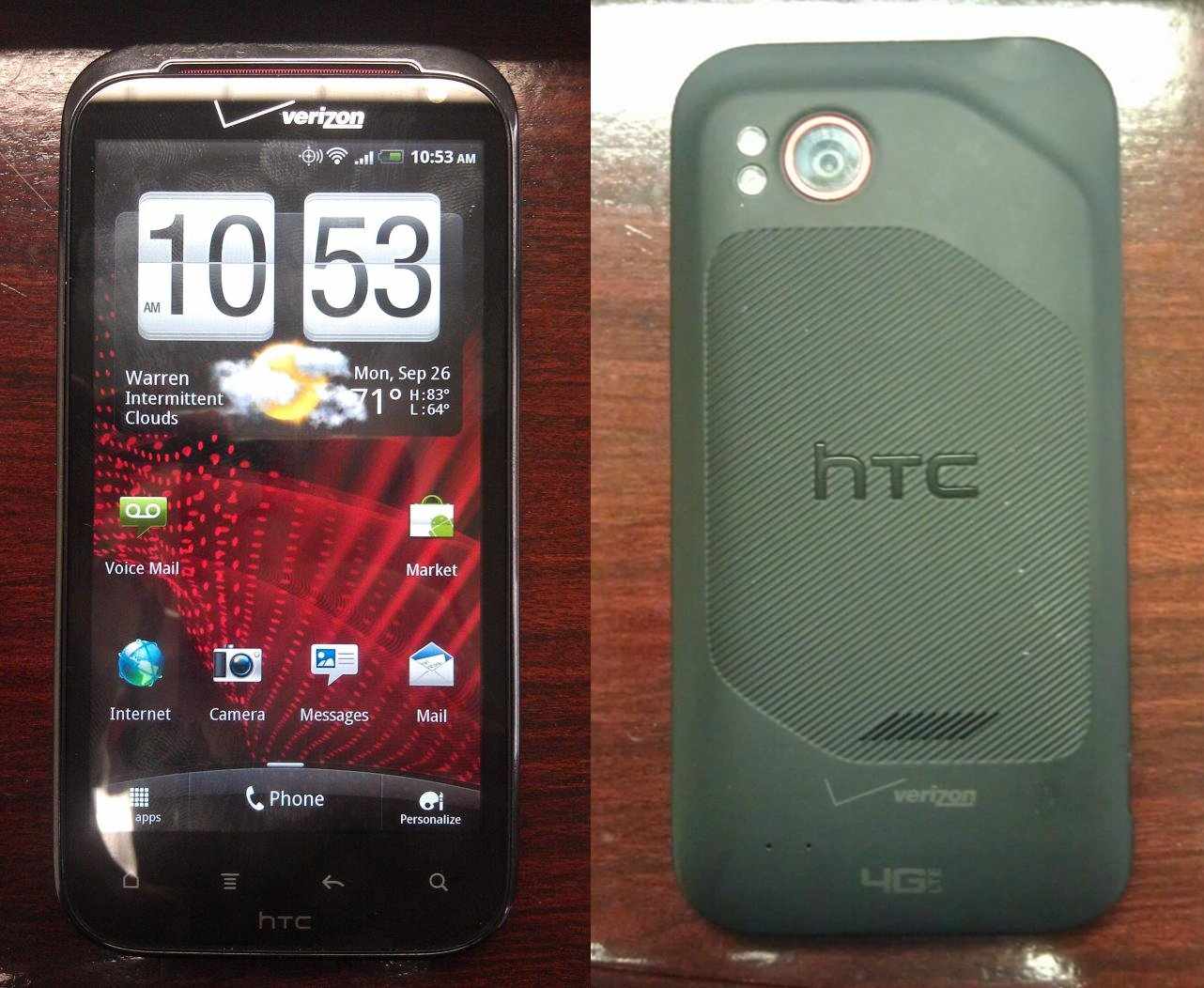 صوره للهاتف HTC Vigor تكشف عن انه سيأتي بمعالج 1.5 جيجاهيرتز ثنائي النواه وشاشه 720P ودعم لشبكات الجيل الرابع