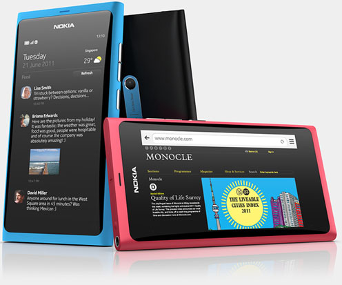 تحديث قادم لهاتف Nokia N9 الذي يعمل بنظام MeeGo