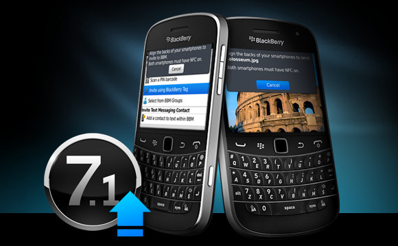 تحديث BlackBerry 7.1 متوفر لهواتف Bold 9900/9790 ، Torch 9860/9810 ،Curve 9380/9360