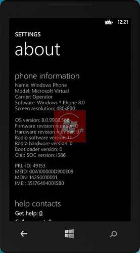 تسريب جديد للحزمه التطويريه الخاصه بنظام Windows phone 8