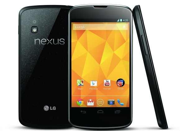 جوجل و LG تكشفان عن الهاتف Nexus 4